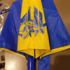 Royal & Gold Folding Umbrella - Image 2
