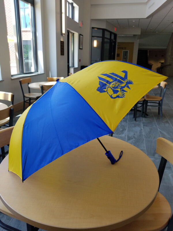 Royal & Gold Folding Umbrella