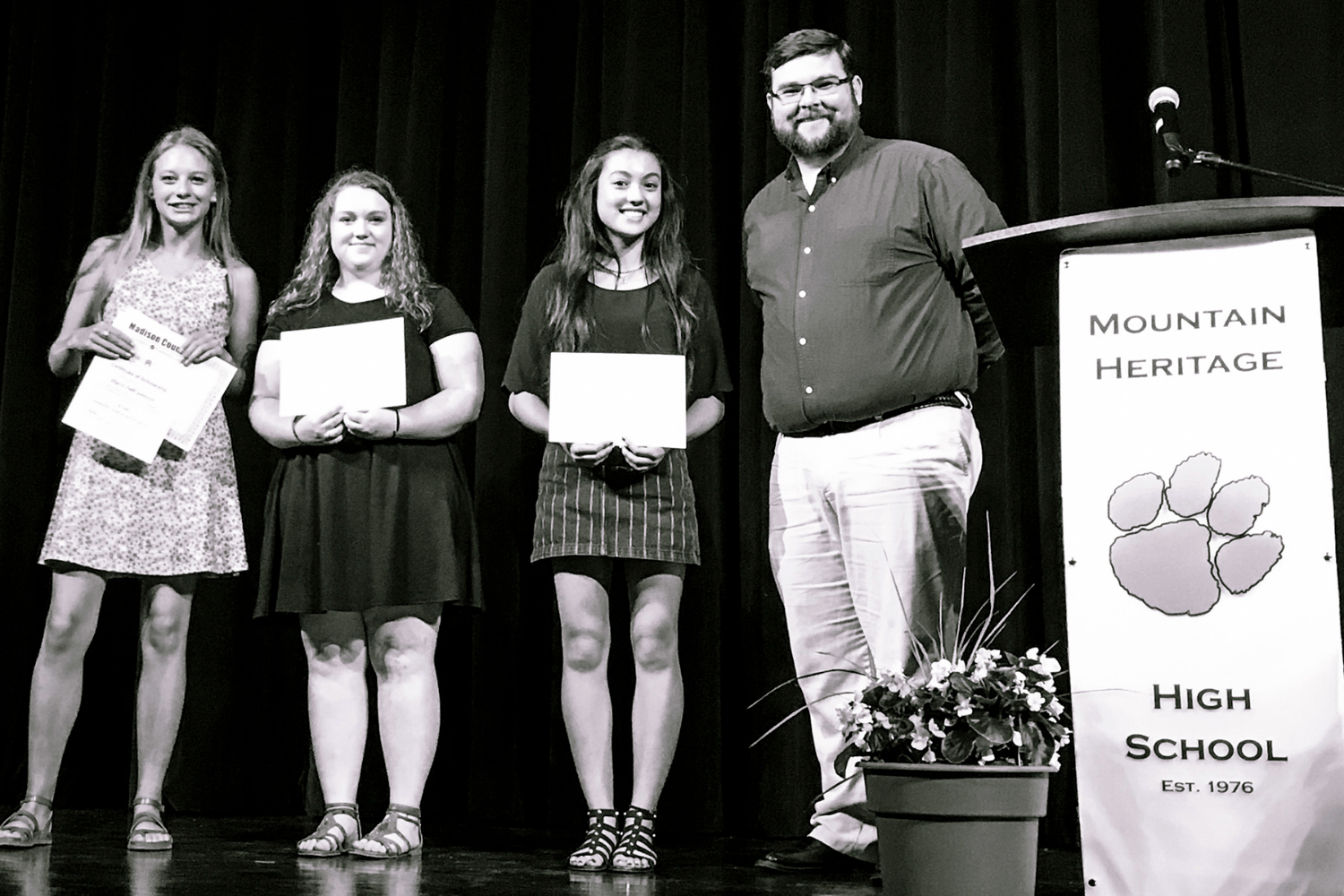 Mountain Heritage Students Awarded Scholarships to Mars Hill University