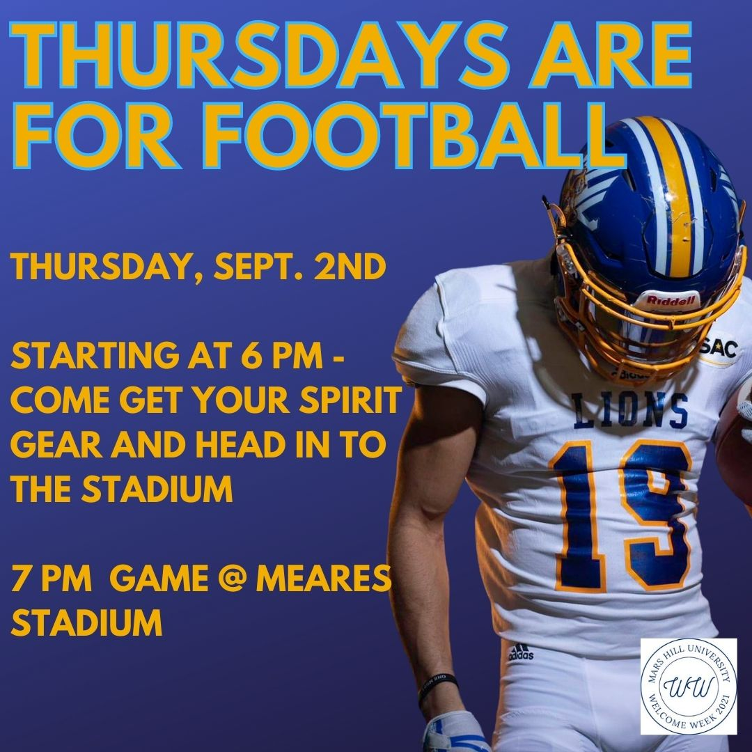 Football Pregame Meet-up - Mars Hill University