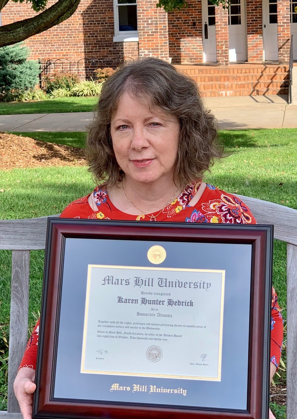 Longtime MHU Employee Awarded Honorary Alumnus Status Mars Hill