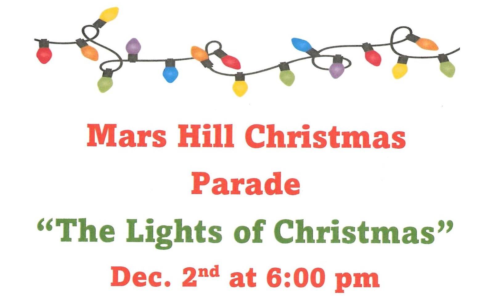 Town of Mars Hill Christmas Parade Mars Hill University